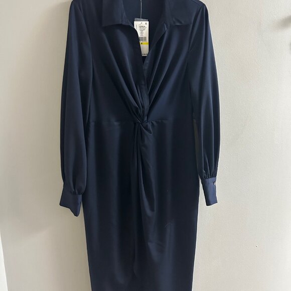 Karen Kane Savannah Twist Front Dress - Picture 1 of 1